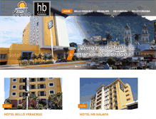 Tablet Screenshot of hotelbello.com